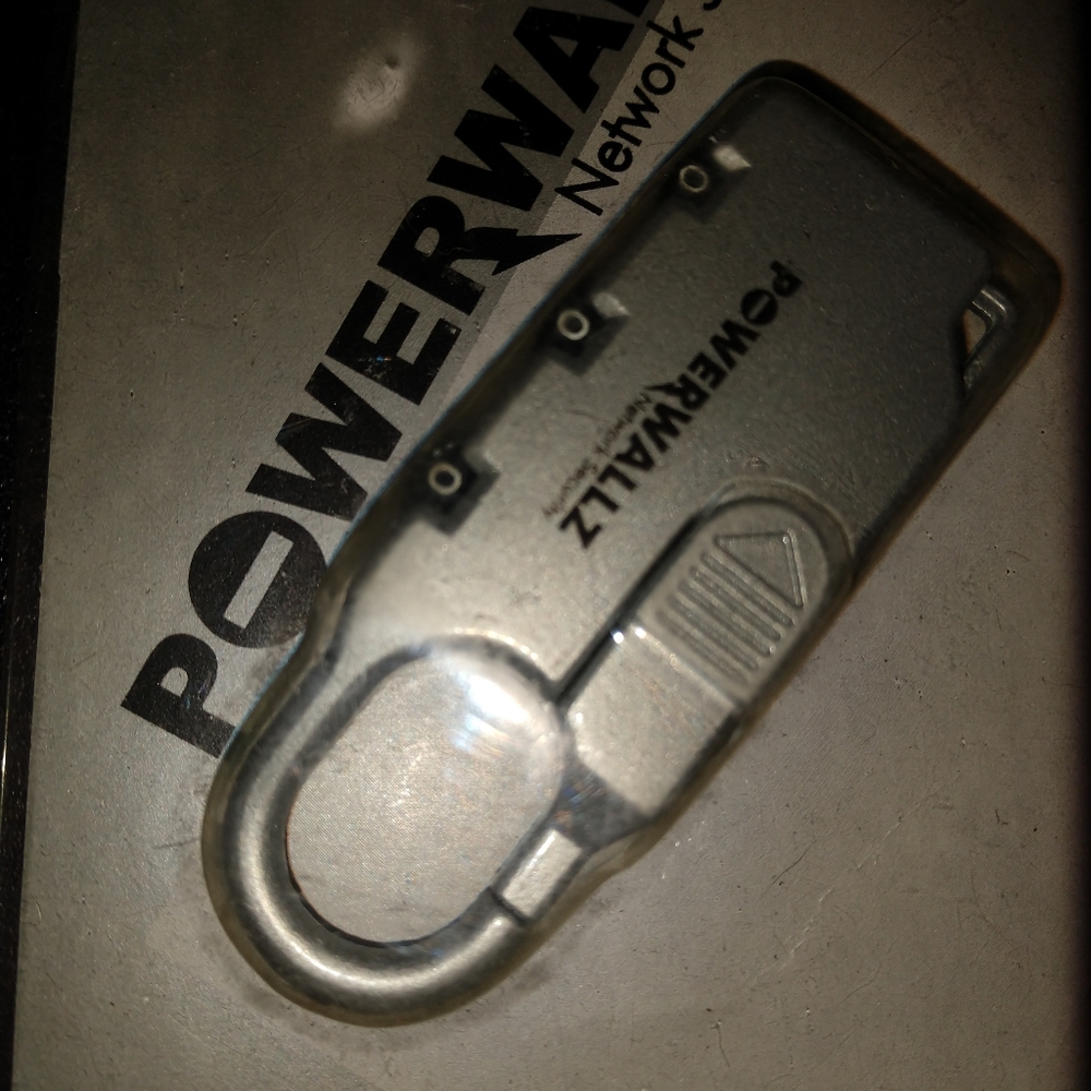 Set your own combo lock by Powerwallz Network Security, NEW never used, #2